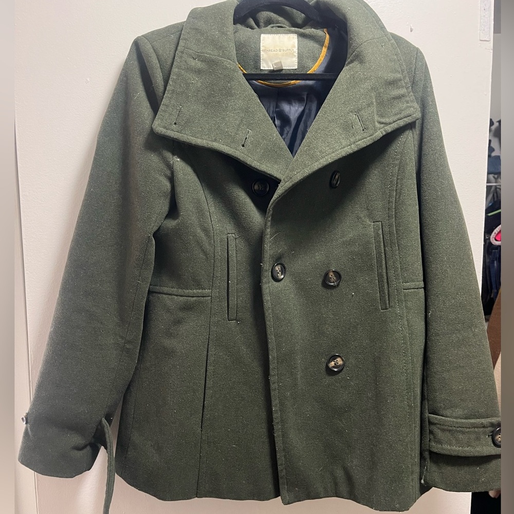 Green Peacoat